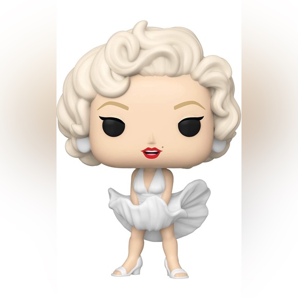 Funko Pop! Icons: Marilyn Monroe (White Dress) - Picture 2 of 2